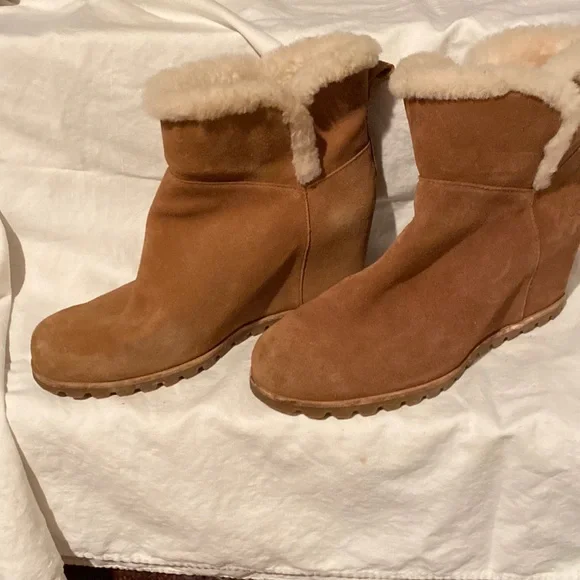 UGG Shoes Ugg Seyline Wedge Boots Poshmark